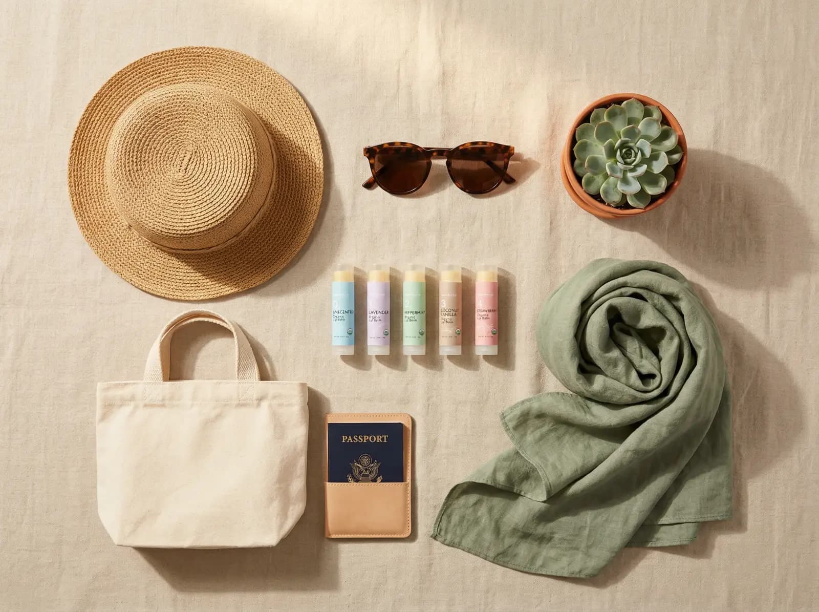 Numbrrrz organic lip balm packed for everyday carry