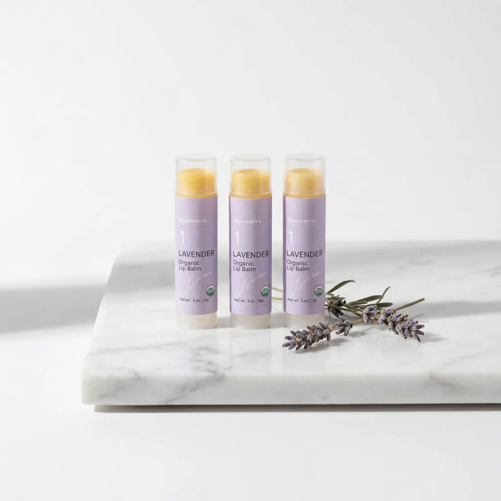 Numbrrrz Lavender 3-Count Lip Balm